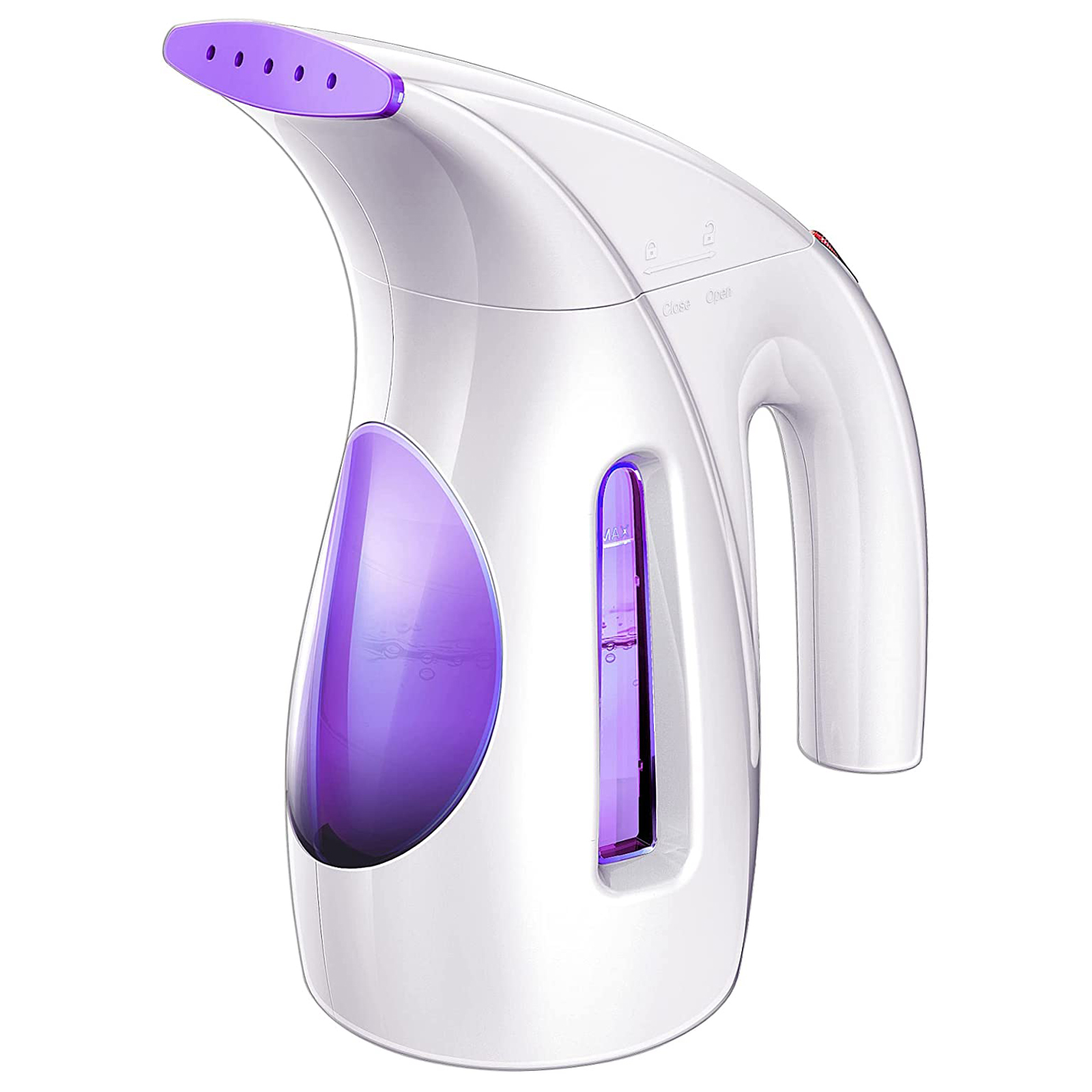 AEWLYLI Steamer for Clothes,800W Travel Garment Steamer Fabric Wrinkles Remover with 280ML Water Tank, Fast Heat-up Steam Iron